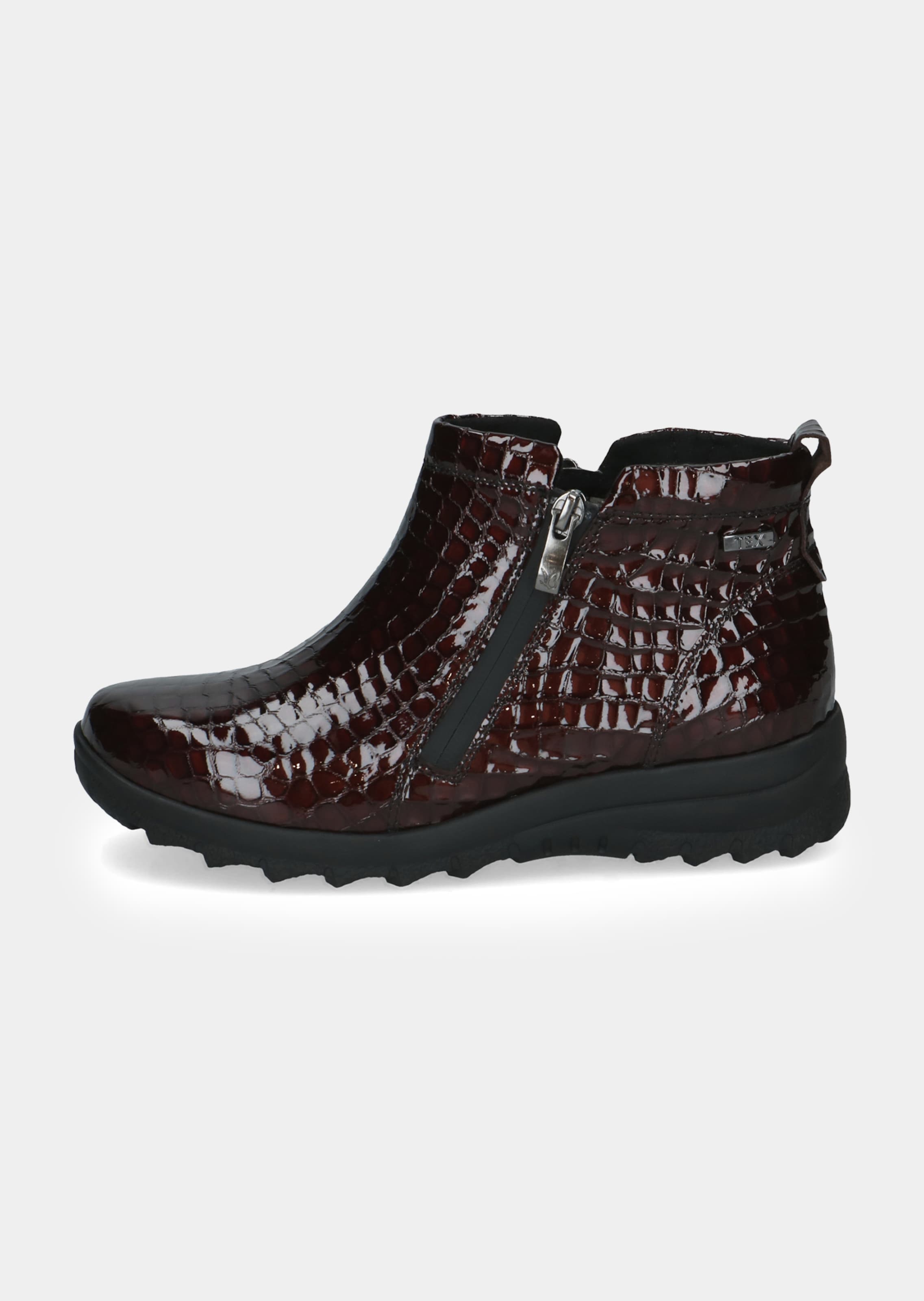 Bottines déperlantes en cuir véritable