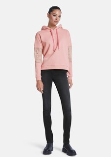 Sweatshirt mit Spitzenbesatz thumbnail 2