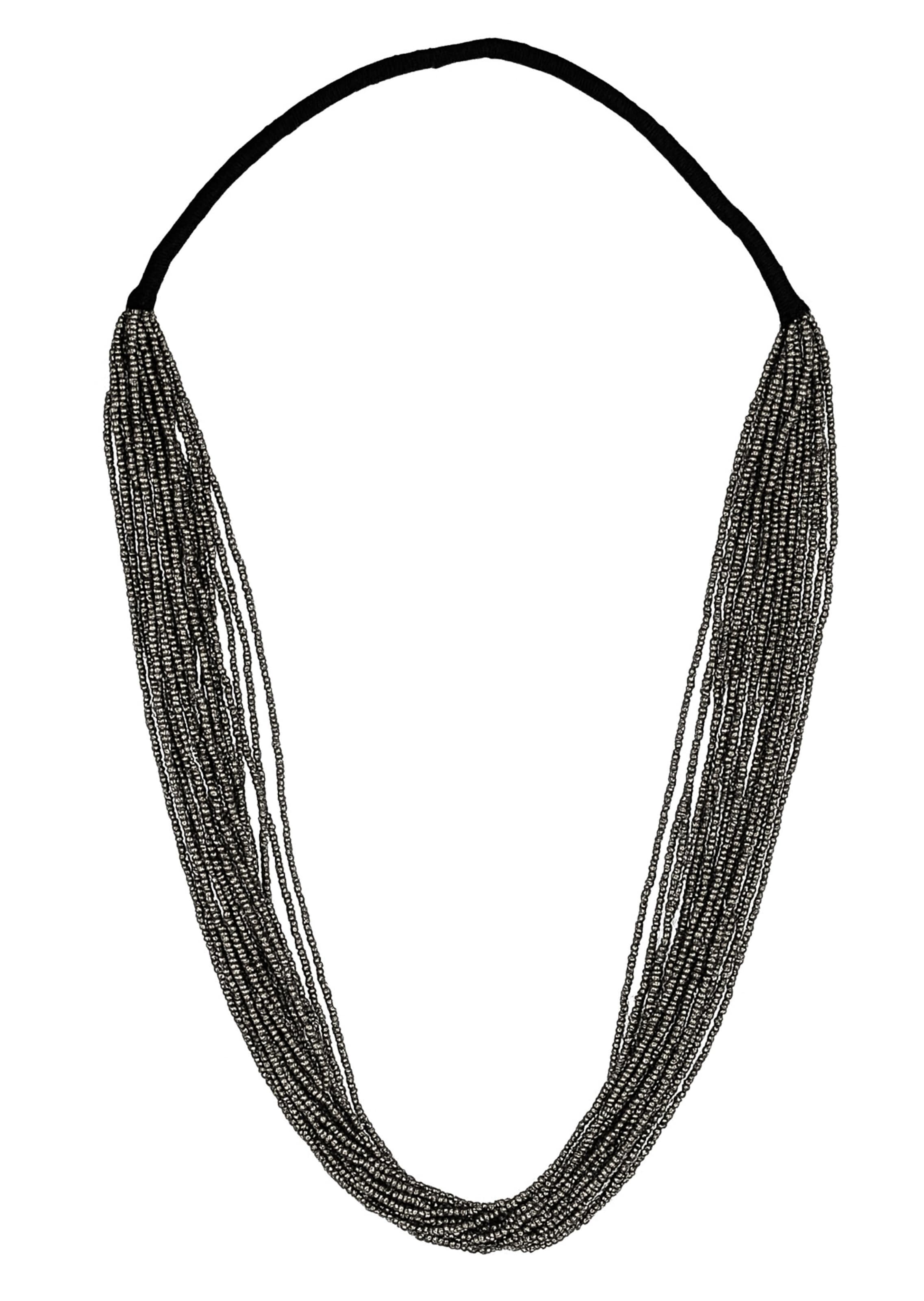 Mehrreihige Glasperlenkette