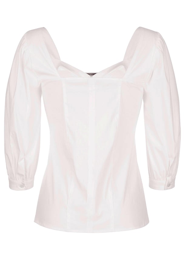 Bluse mit Riegel im Vorderteil 5