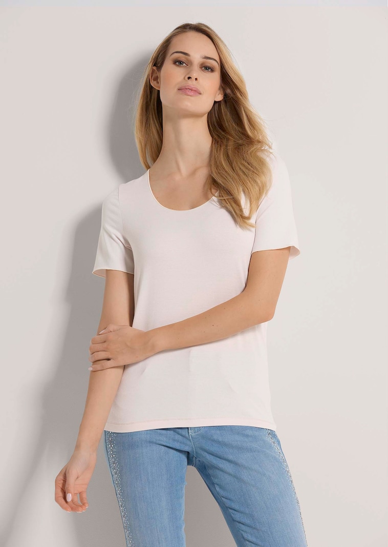 Rundhals-Shirt