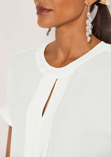 Kurzarm-Bluse zum Schlüpfen thumbnail 5