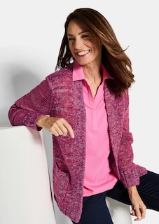 Strickjacke mit aufgesetzten Taschen thumbnail 4