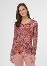 Jumper with a unique floral print thumbnail 1