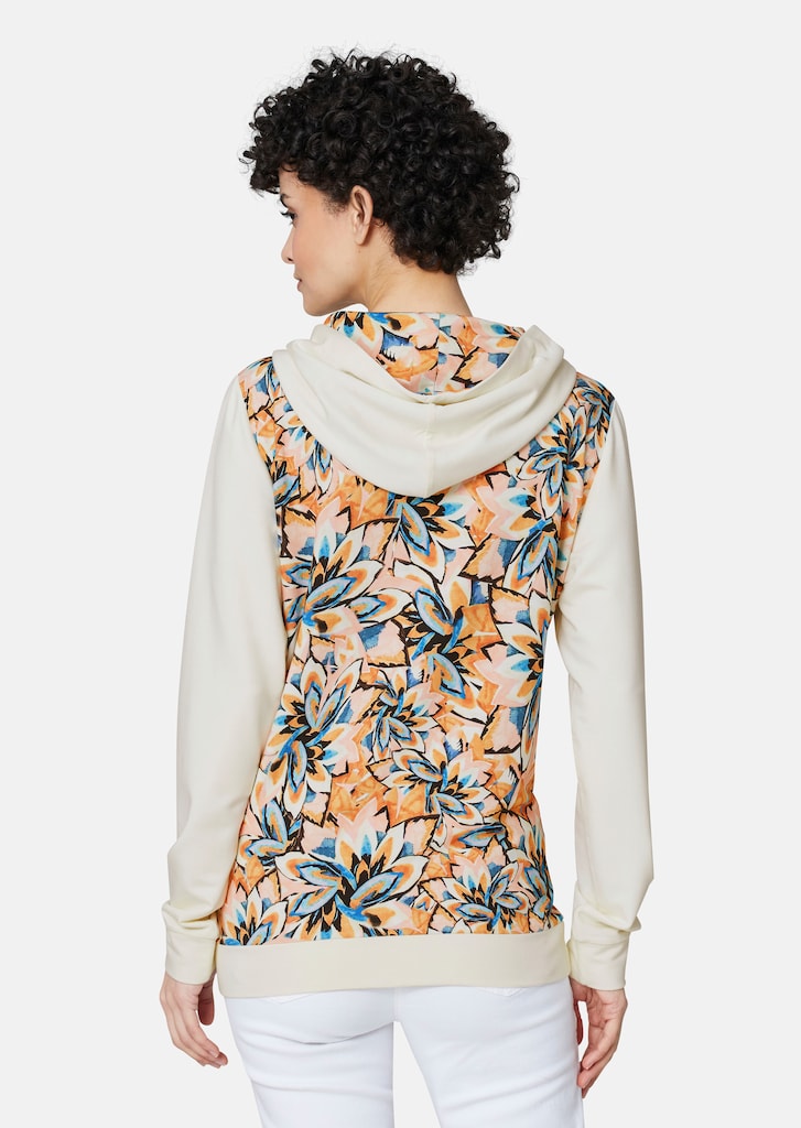 Fitness jacket with unique floral print 2