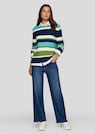 Strickpullover mit Blockstreifen thumbnail 2