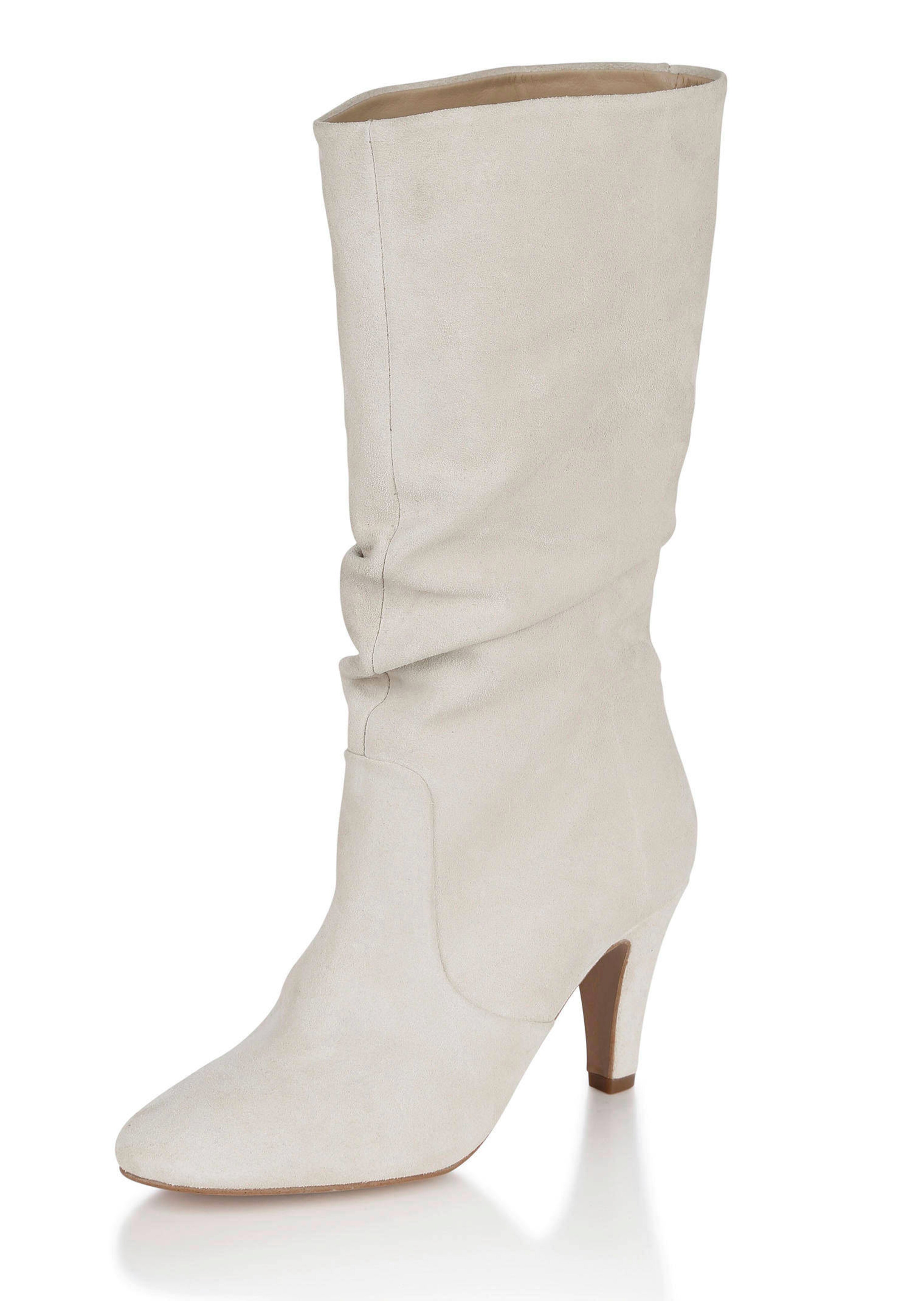 Stiefel mit Slouchy-Schaft