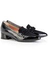 Pumps aus Velours- und Glattleder thumbnail 1