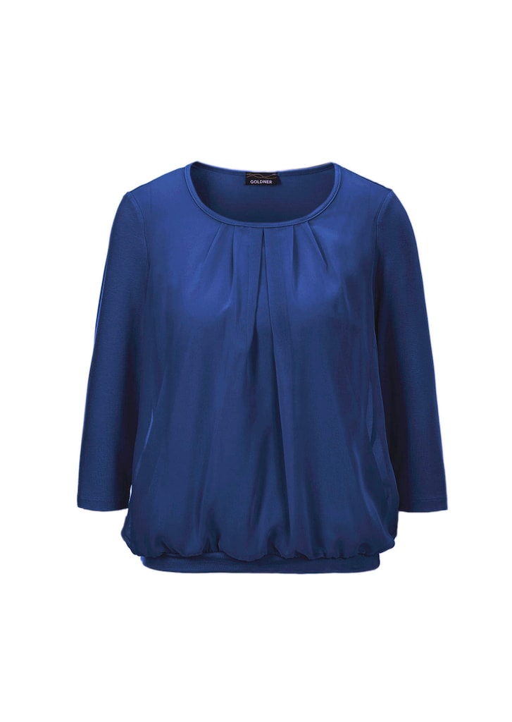 Gepflegtes Shirt in eleganter Blusen-Optik