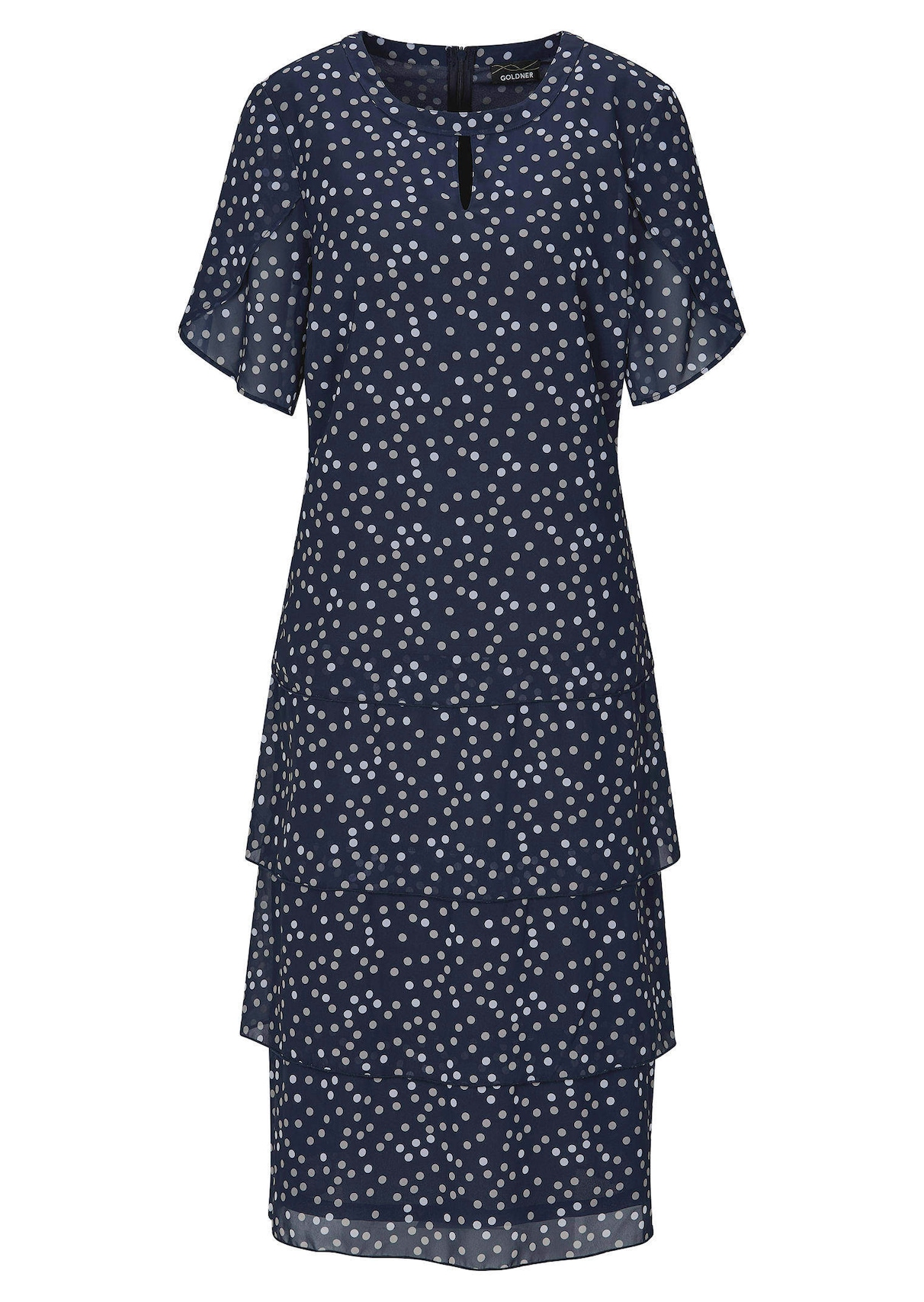 Robe portefeuille à pois doré Marina en viscose 3S. x Le Vestiaire | 3 SUISSES Robe portefeuille à pois doré Marina en viscose 3S. x Le Vestiaire | 3 SUISSES