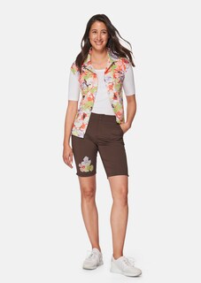 Bermuda Shorts mit floralem Motiv-Print thumbnail 2