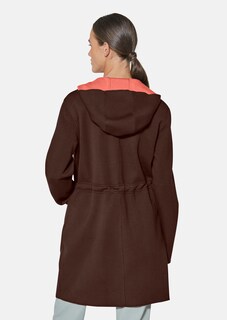 Lange Jersey-Jacke in Doubleface-Qualität thumbnail 3