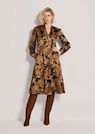 Schluppen-Kleid mit Allover-Blütenprint thumbnail 1