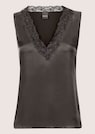 Lingerie-Top mit V-Ausschnitt und edler Spitze thumbnail 6