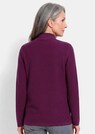 Fijn gebreide tricot pullover met opstaande kraag thumbnail 3