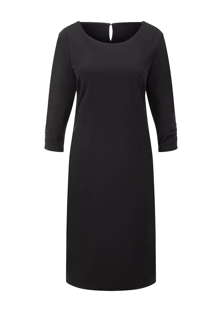 Robe élégante à manches froncées
