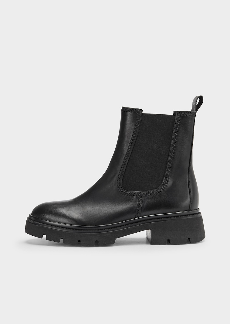 Klassischer Chelsea-Boot aus Leder