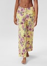 Wideleg-Pants mit floralem Print thumbnail 1
