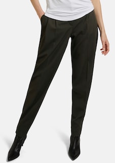 Pleated trousers in high-waist style thumbnail 1