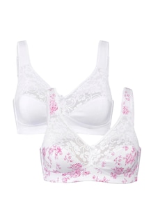 Lot de 2 soutiens-gorge sans armatures thumbnail 6