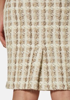 Pencil skirt in elegant tweed thumbnail 5