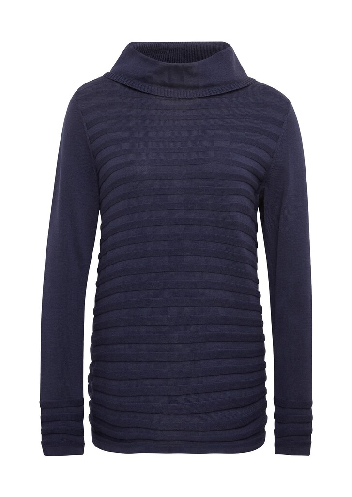 Ribpullover