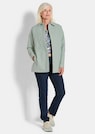 Hemdjacke mit geprägtem Blumenmuster thumbnail 2