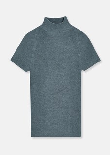 Short sleeve knitted jumper thumbnail 6