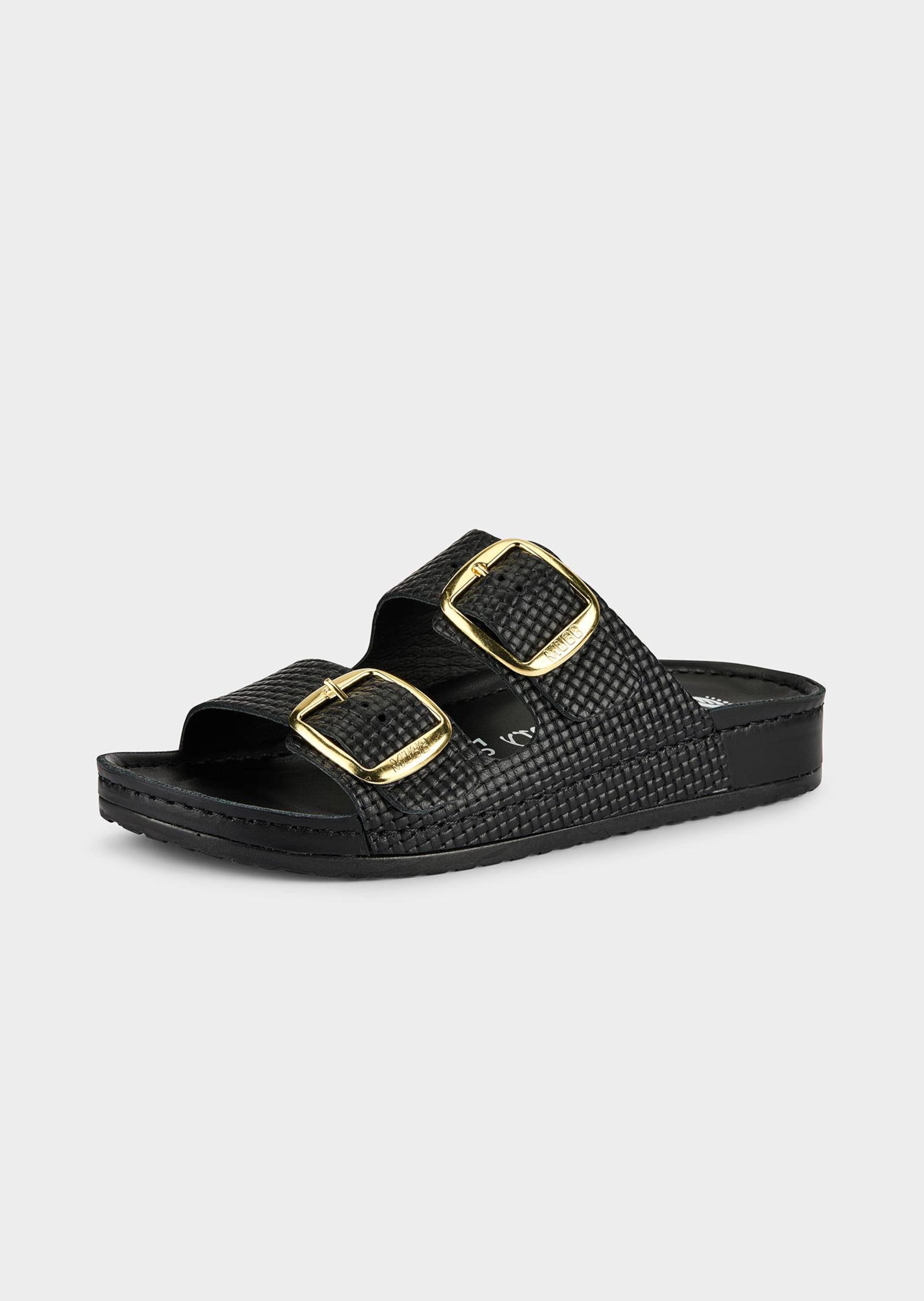 Mules avec voûte plantaire à mémoire de forme