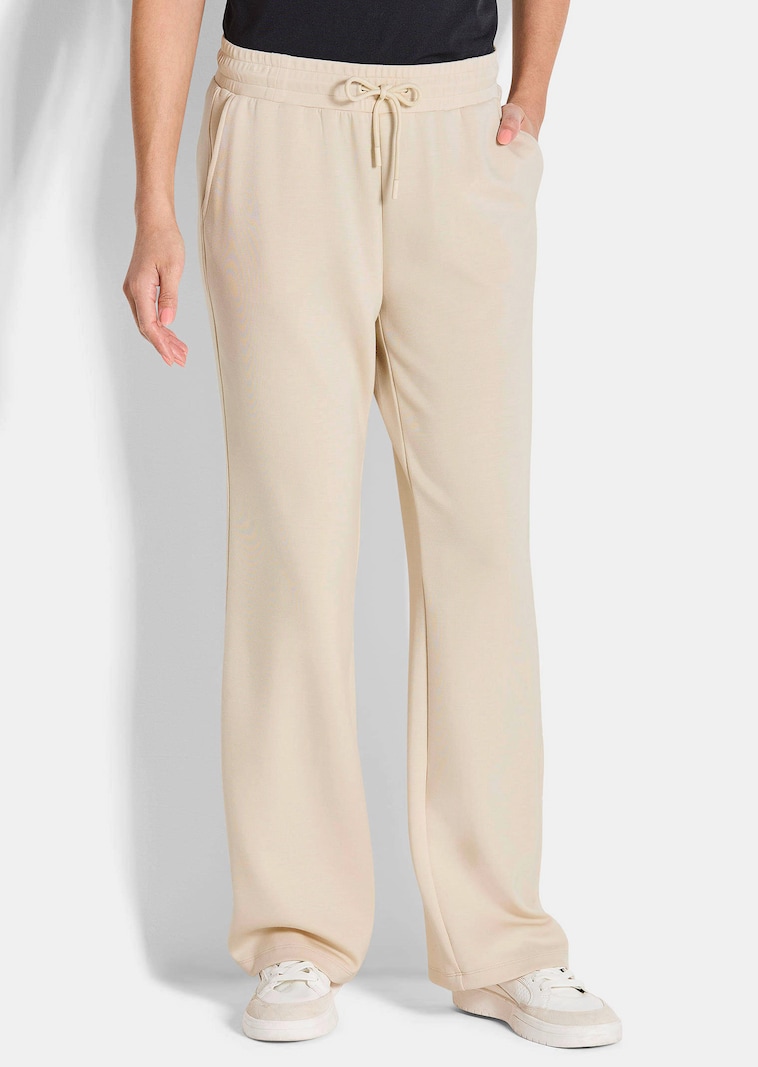 Freizeithose aus weichem Viskose-Jersey