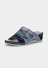 Mules en cuir avec semelle à mémoire de forme thumbnail 1