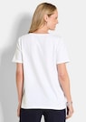 Maritimes Jersey-Shirt mit Glanzdetails thumbnail 3