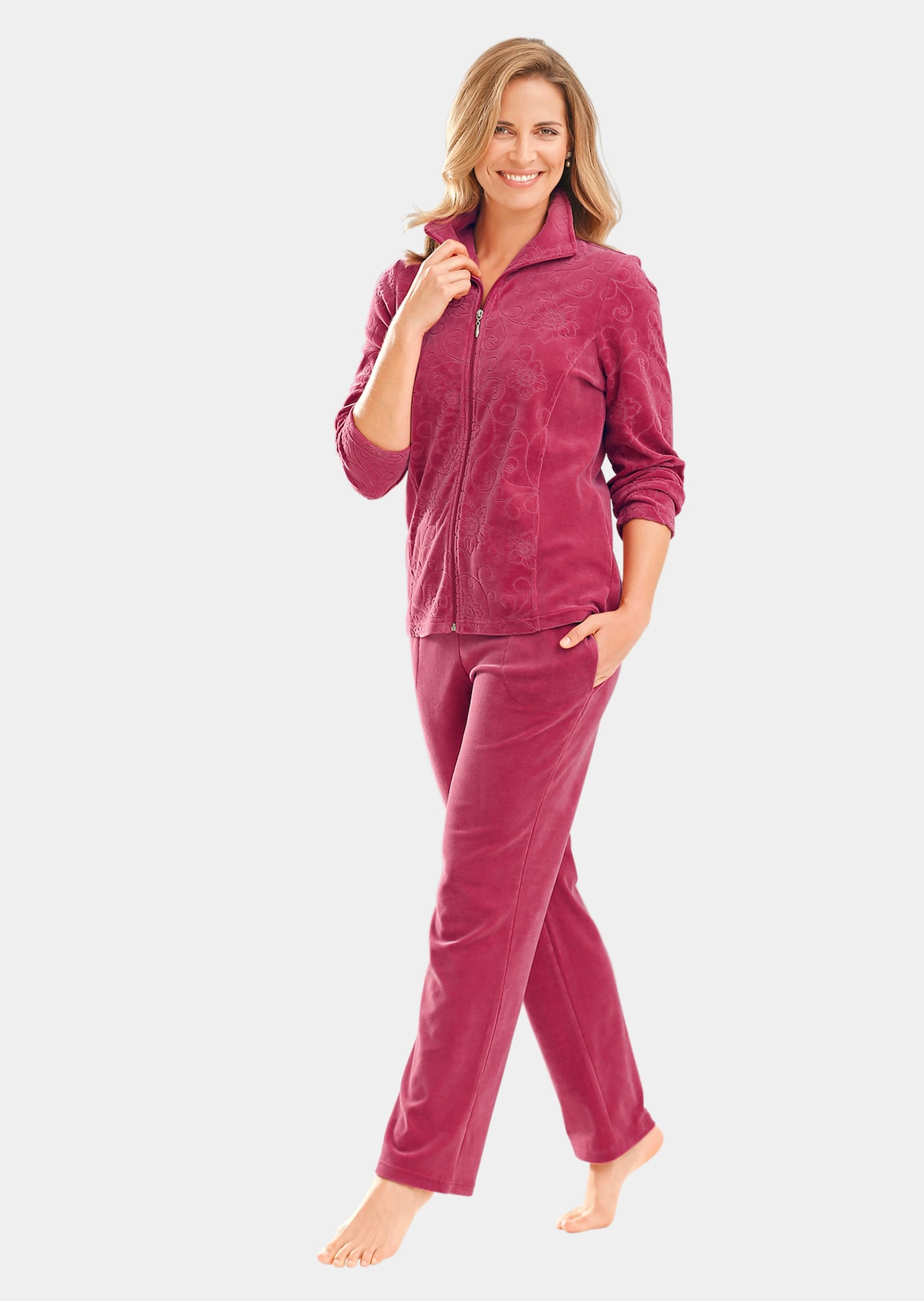 Ensemble Jogging Femme Tenue Detente Velours Femme Ensemble D