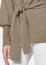 Pullover mit langen Bischofsärmeln und Bindegürtel thumbnail 5