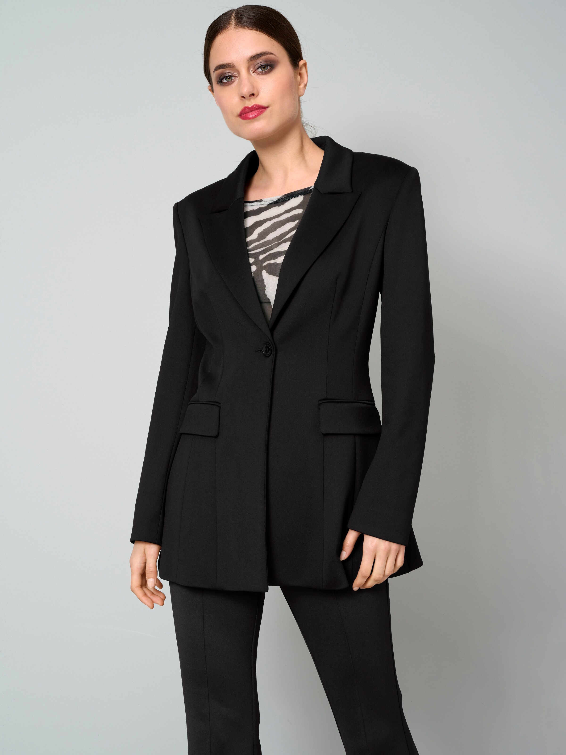 Blazer mit Reverskragen