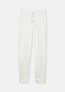 Fashionable jogging trousers with drawstring fastening thumbnail 1