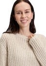 Lochstrick-Pullover mit Pailletten thumbnail 4