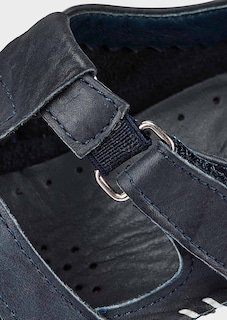 Leder-Sandalen mit geschlossener Ferse thumbnail 3