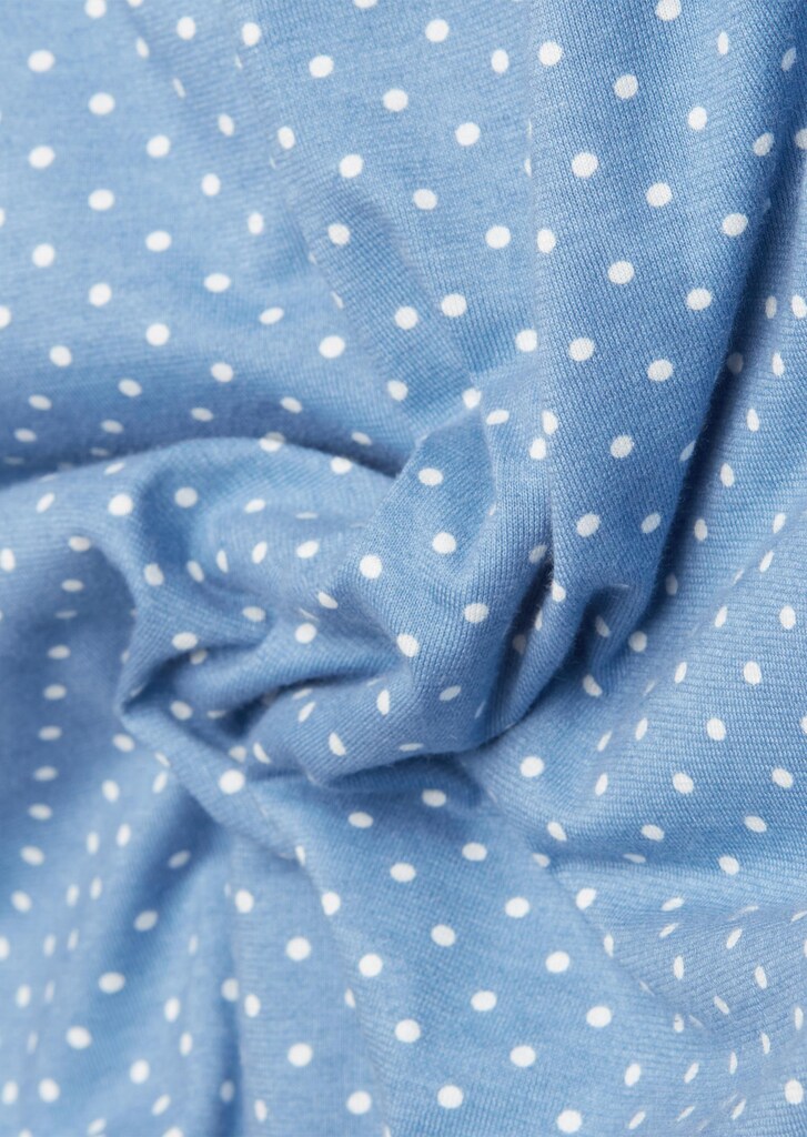 Getupftes Pyjama-Oberteil Mix&Match