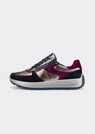 Leder-Sneaker mit Metallic-Look thumbnail 4