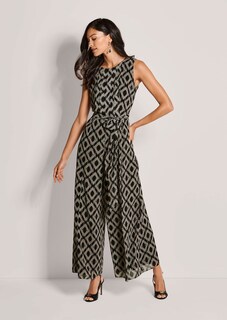 Ärmelloser Jumpsuit mit weitem Bein thumbnail 2