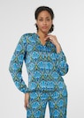 Bluse mit Retro-Print thumbnail 1