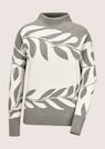 Jacquard-Pullover mit floralem Muster thumbnail 6