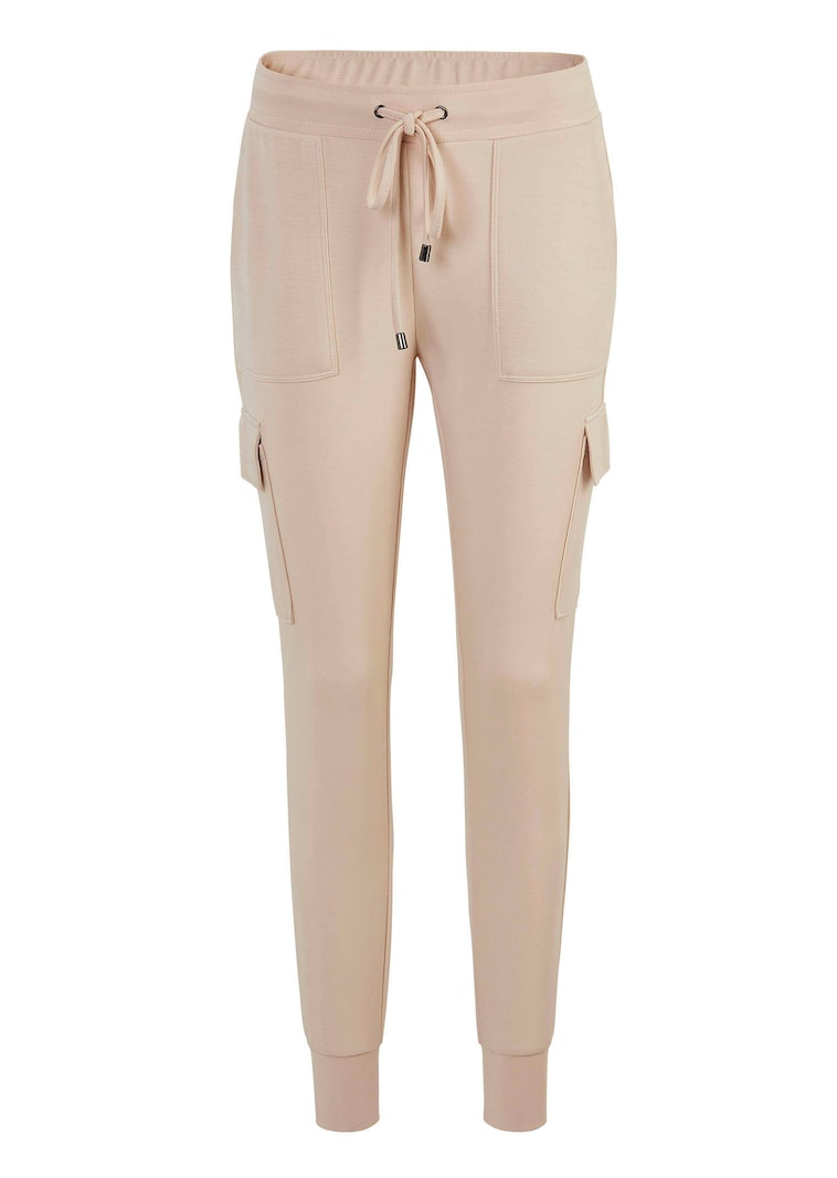 Bequeme Jogginghose mit schmalem Bein