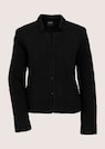 Kurzer Jersey-Blazer mit Zopfmuster thumbnail 6