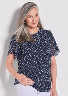 Blouse van licht chiffon thumbnail 7