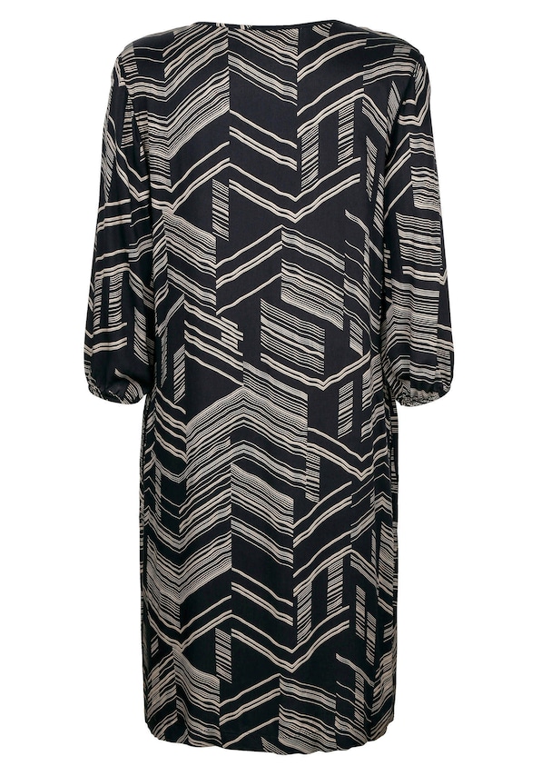 Kleid mit grafischem Druck 5