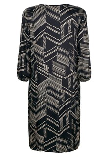 Kleid mit grafischem Druck thumbnail 6