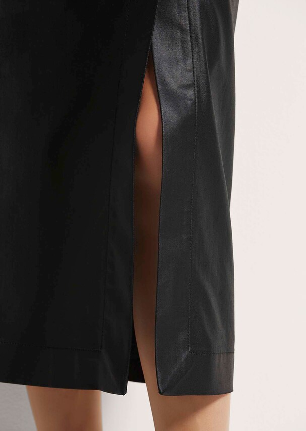 Beschichteter Rock im Wickel-Look 4