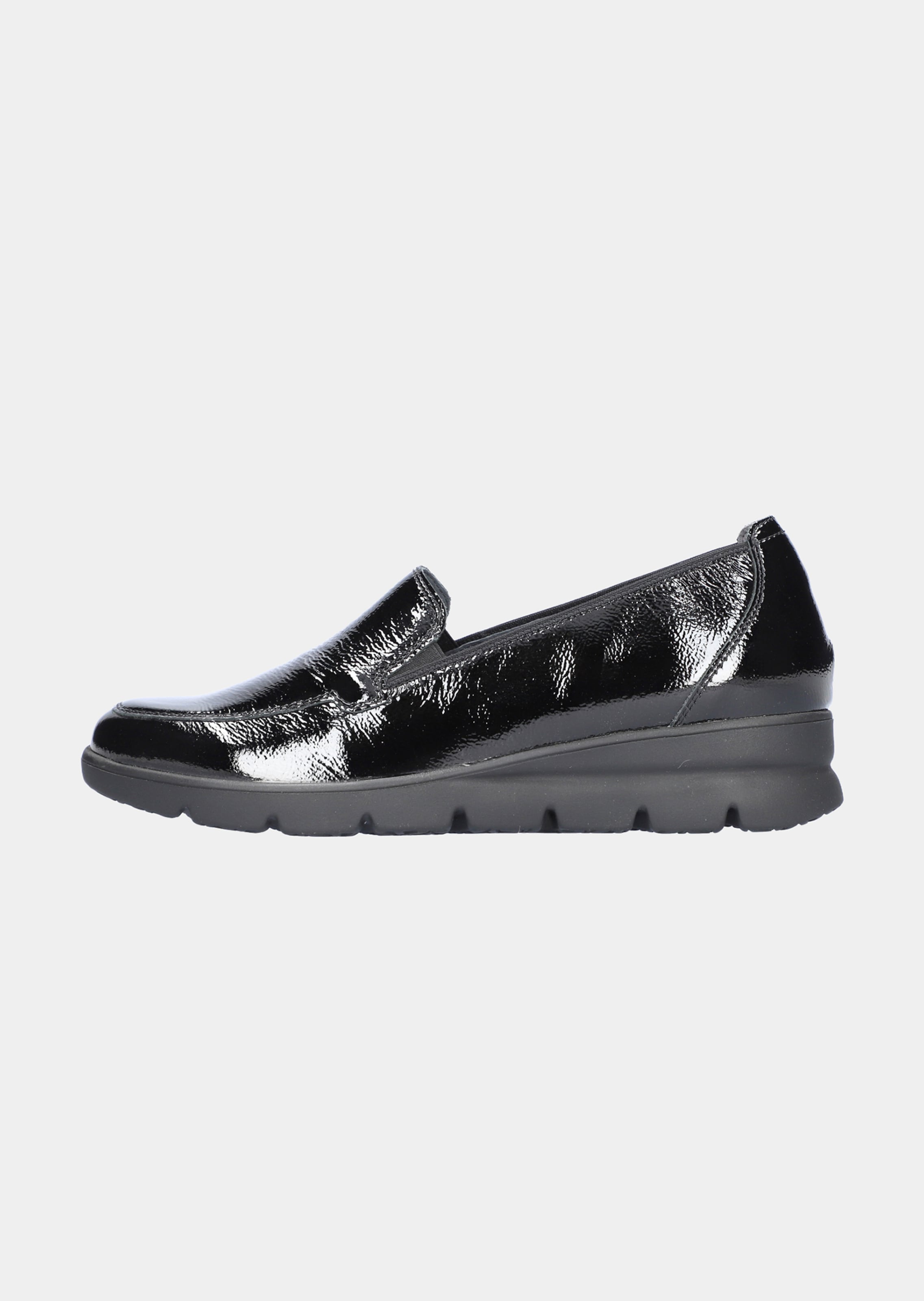 Mocassins sobres à l’aspect brillant